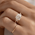 Solitaire-Oval Lab Grown Diamond Engagement Ring