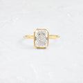 Solitaire-Oval Lab Grown Diamond Engagement Ring
