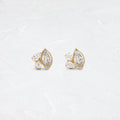 Solitaire- 1.0CT Oval Lab Grown Diamond Earrings