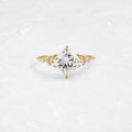 Solitaire-Oval Lab Grown Diamond Engagement Ring