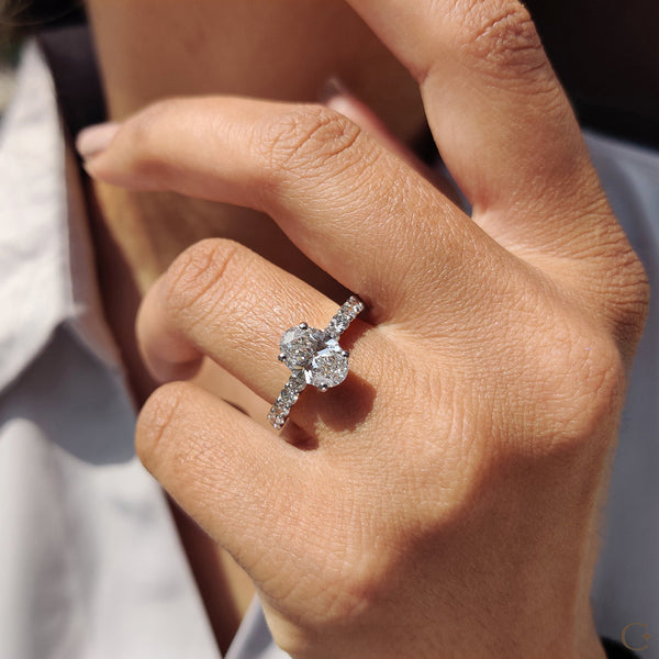1.50 CT Oval Hidden Halo & Pave Style Lab Grown Diamond Engagement Ring - 11copy 8ae05ec5 6882 4519 979d 2ce3ff05d6c6