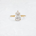 Solitaire-Oval Lab Grown Diamond Engagement Ring