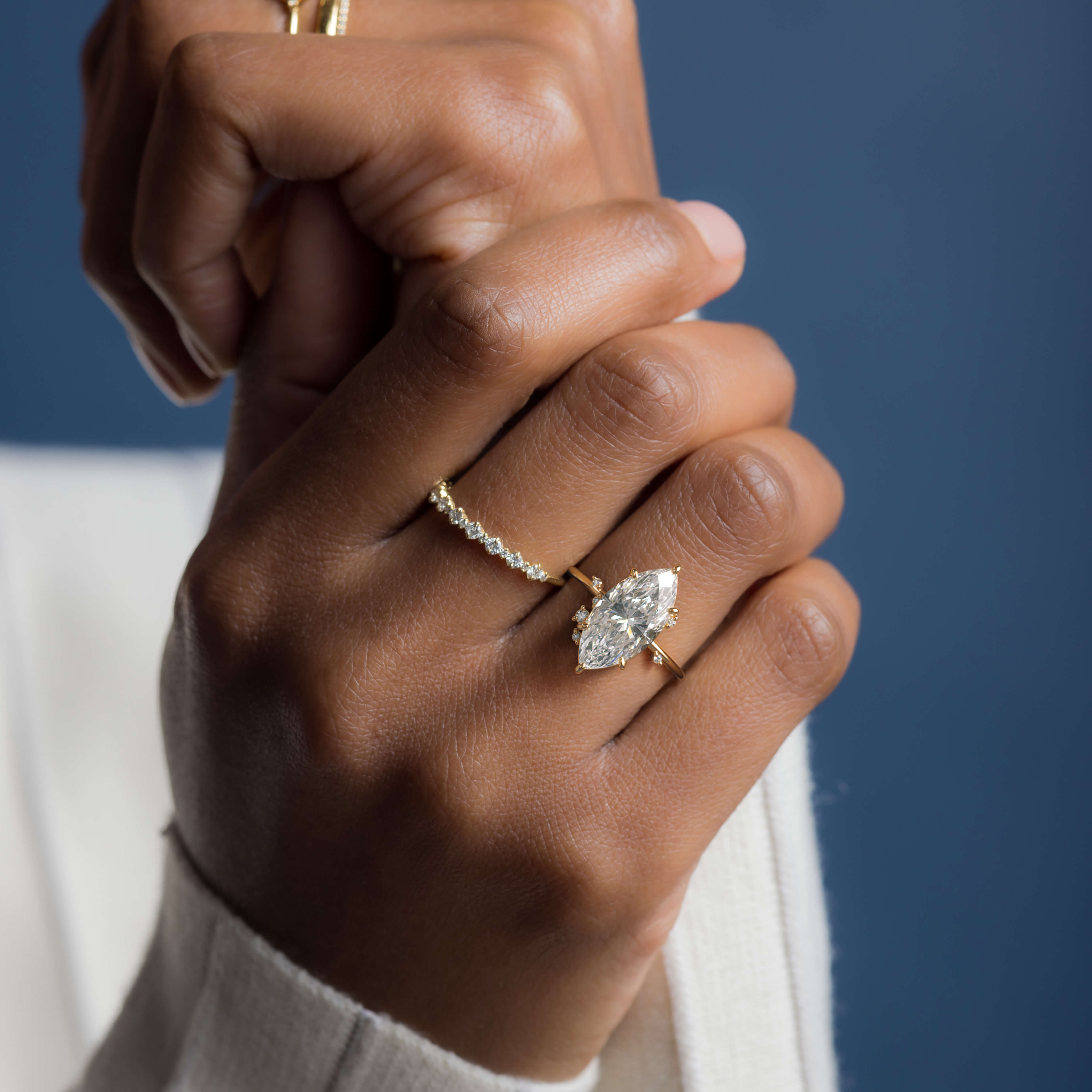Solitaire-Oval Lab Grown Diamond Engagement Ring