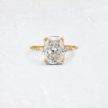 Solitaire-Oval Lab Grown Diamond Engagement Ring