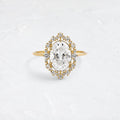 Solitaire-Oval Lab Grown Diamond Engagement Ring