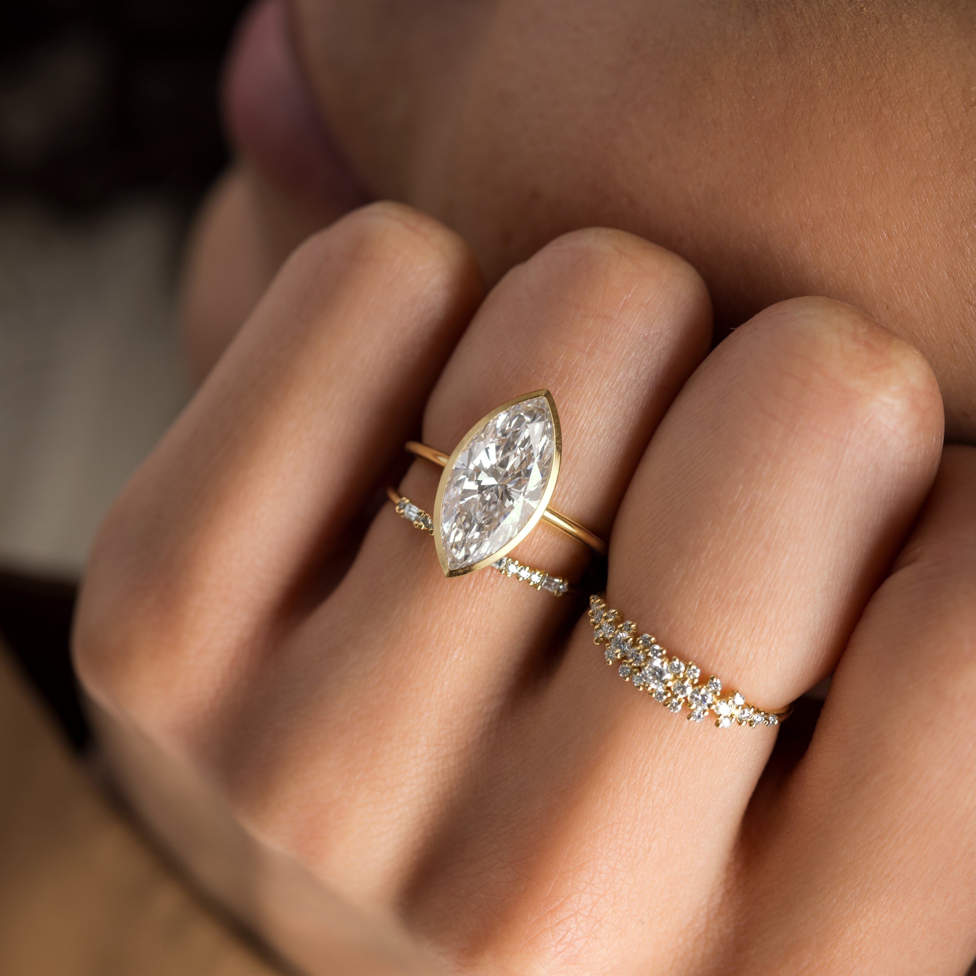Solitaire-Oval Lab Grown Diamond Engagement Ring