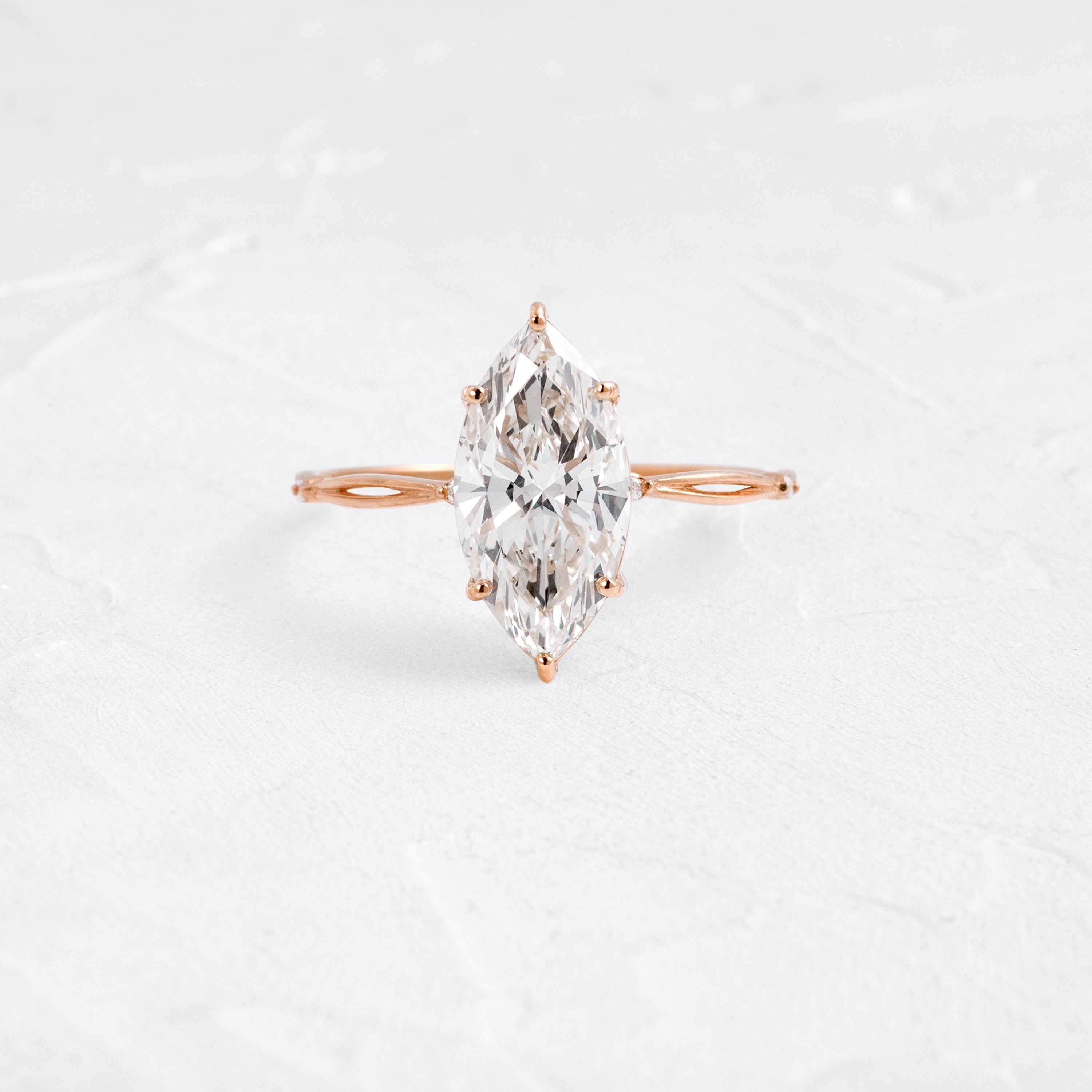 Solitaire-Oval Lab Grown Diamond Engagement Ring
