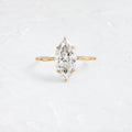 Solitaire-Oval Lab Grown Diamond Engagement Ring