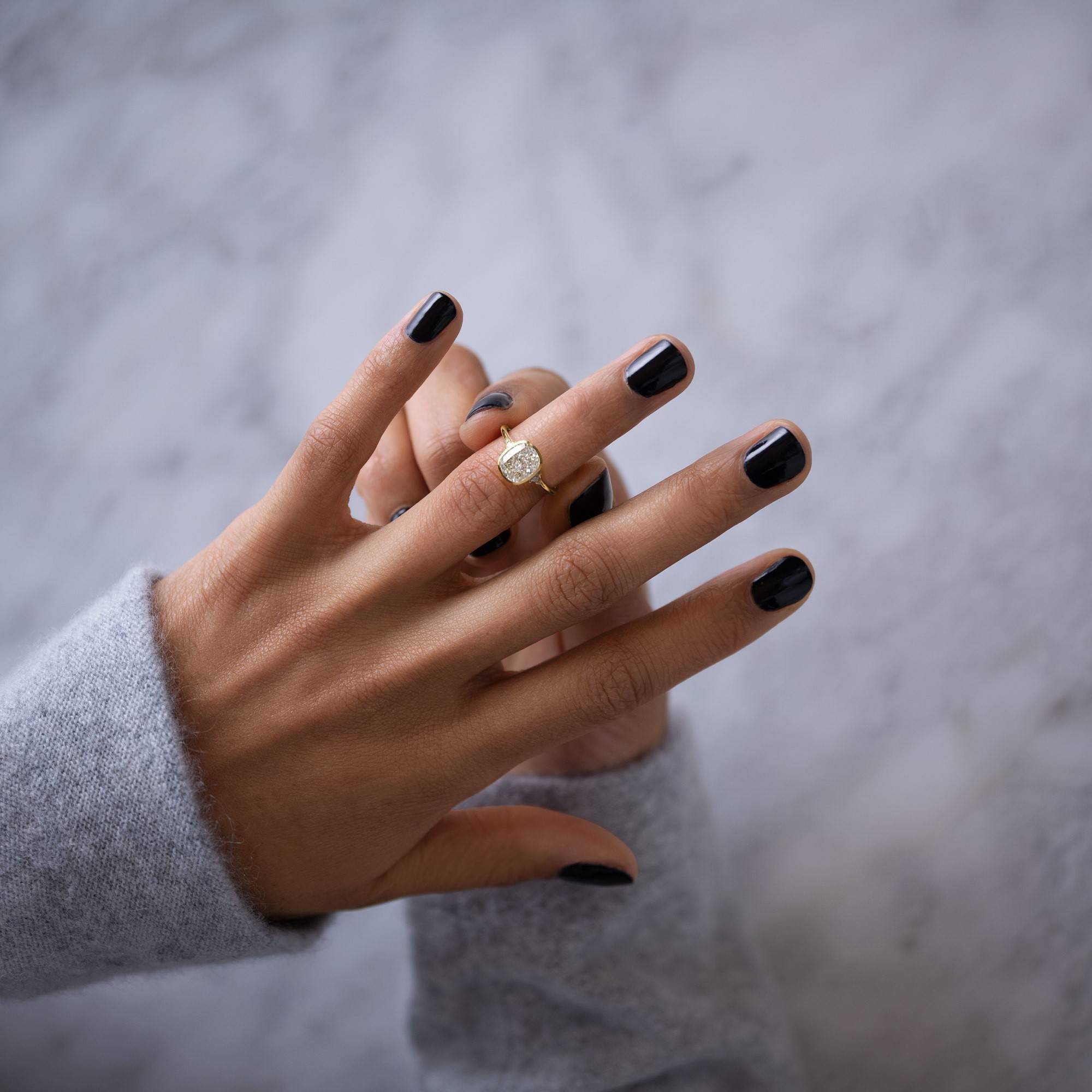 Solitaire-Oval Lab Grown Diamond Engagement Ring