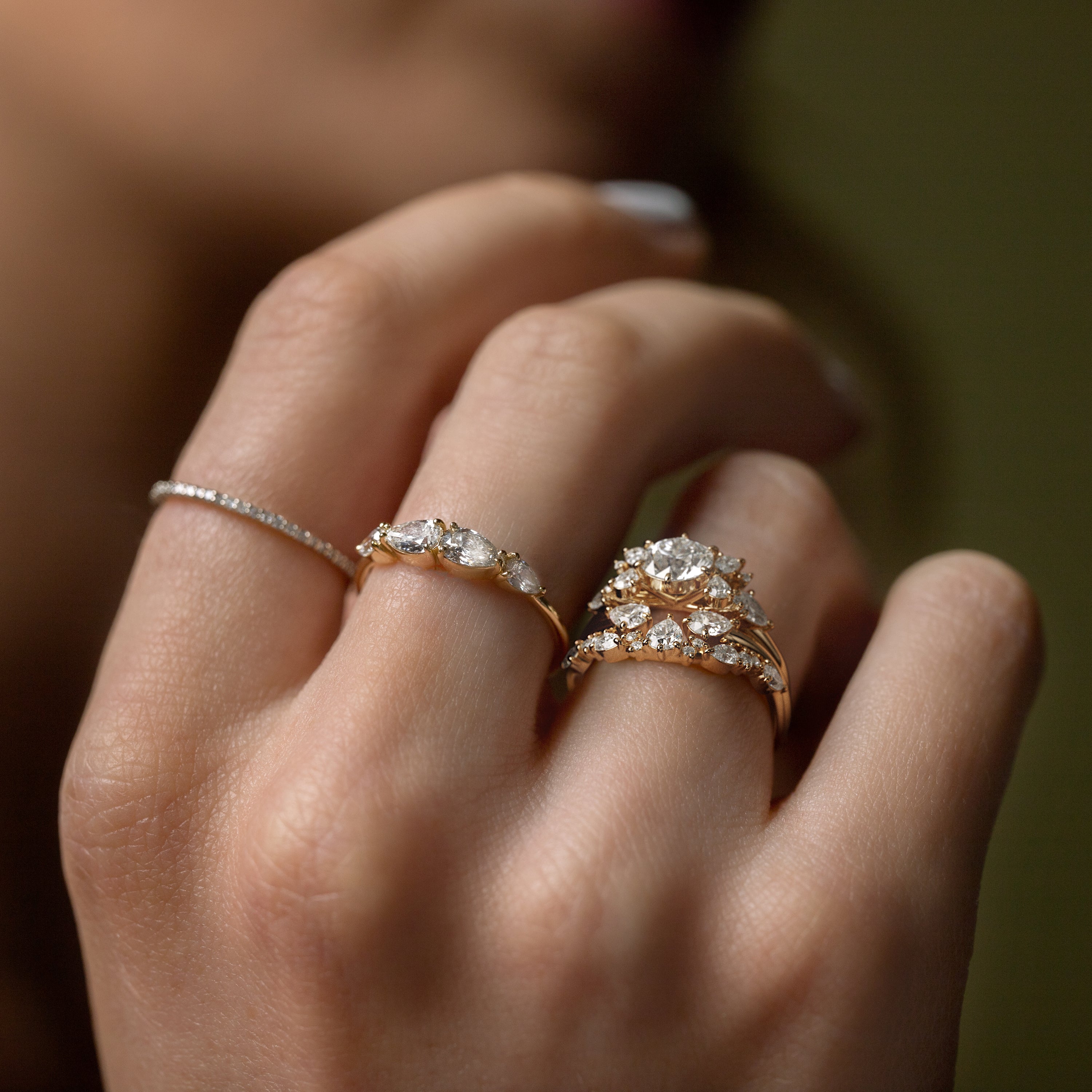Solitaire-Oval Lab Grown Diamond Engagement Ring