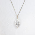 Solitaire- 1.0 CT Oval Lab Grown Diamond Necklace