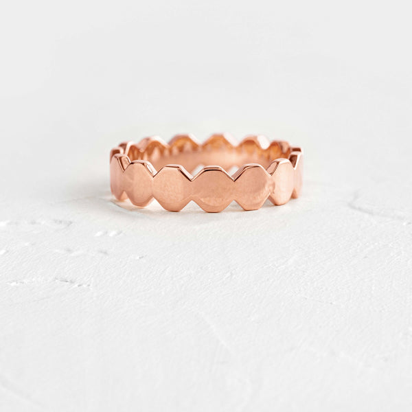 Octagon- Men's Wedding Band - Classic- Men's Wedding Band