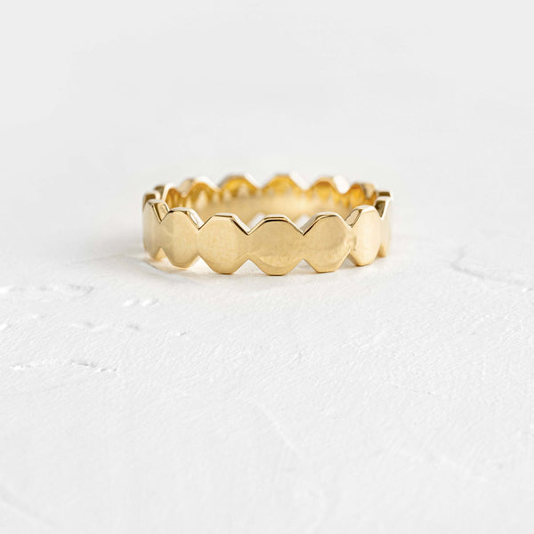 Octagon- Men's Wedding Band - Classic- Men's Wedding Band