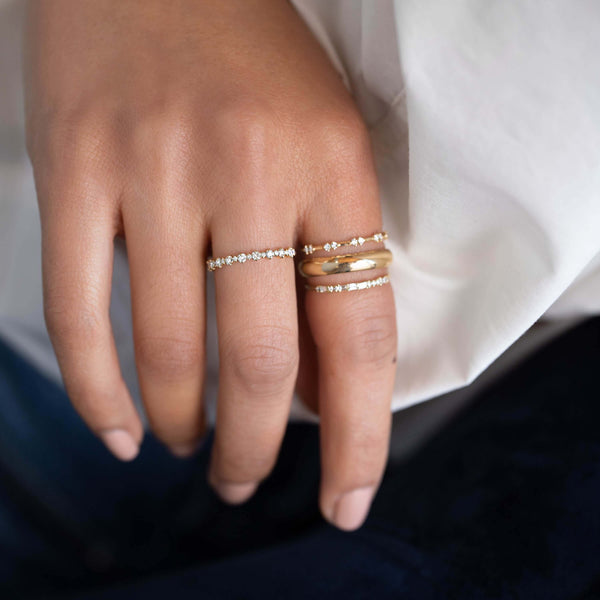 Half Round- Men's Wedding Band - Classic- Men's Wedding Band