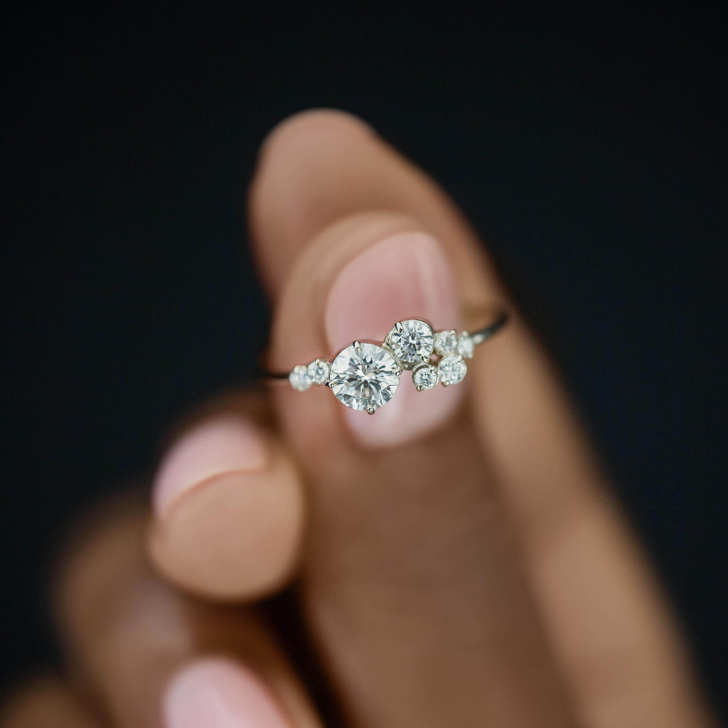 Solitaire-Oval Lab Grown Diamond Engagement Ring