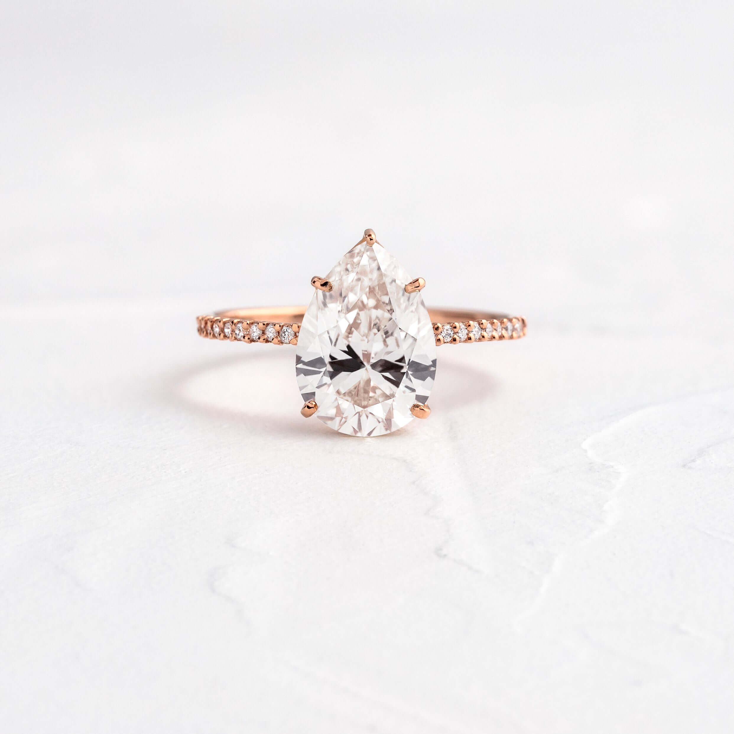 Solitaire-Oval Lab Grown Diamond Engagement Ring