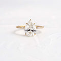 Solitaire-Oval Lab Grown Diamond Engagement Ring