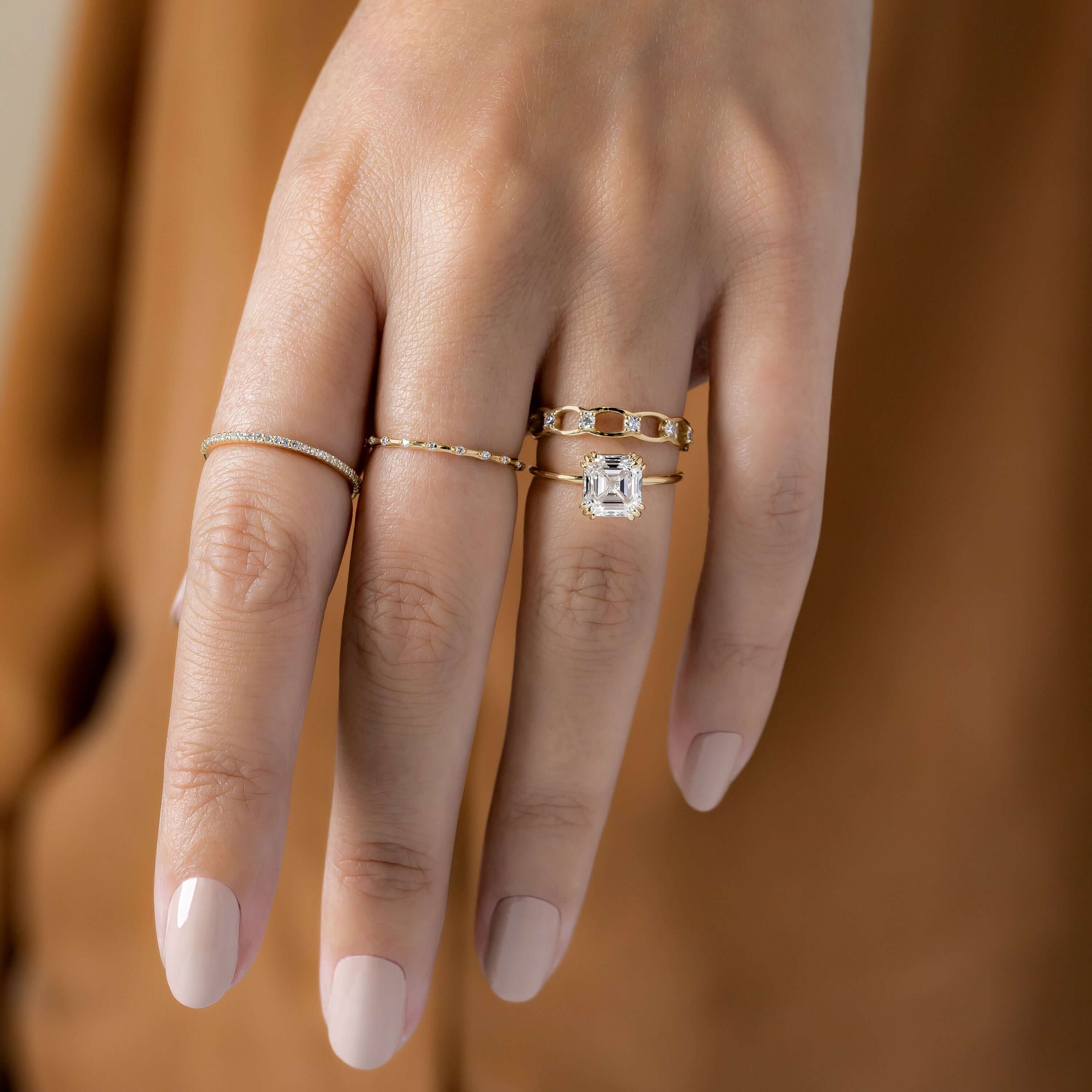 Solitaire-Oval Lab Grown Diamond Engagement Ring