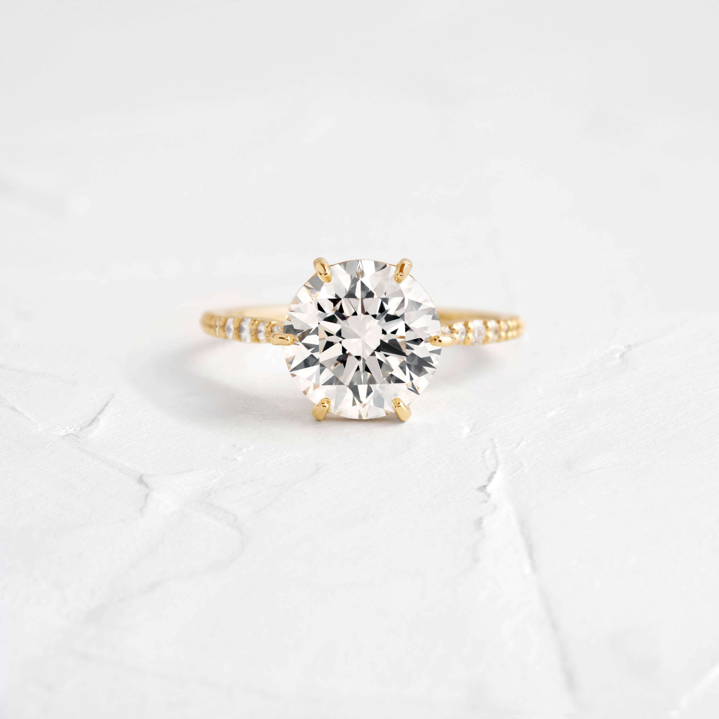 Solitaire-Oval Lab Grown Diamond Engagement Ring