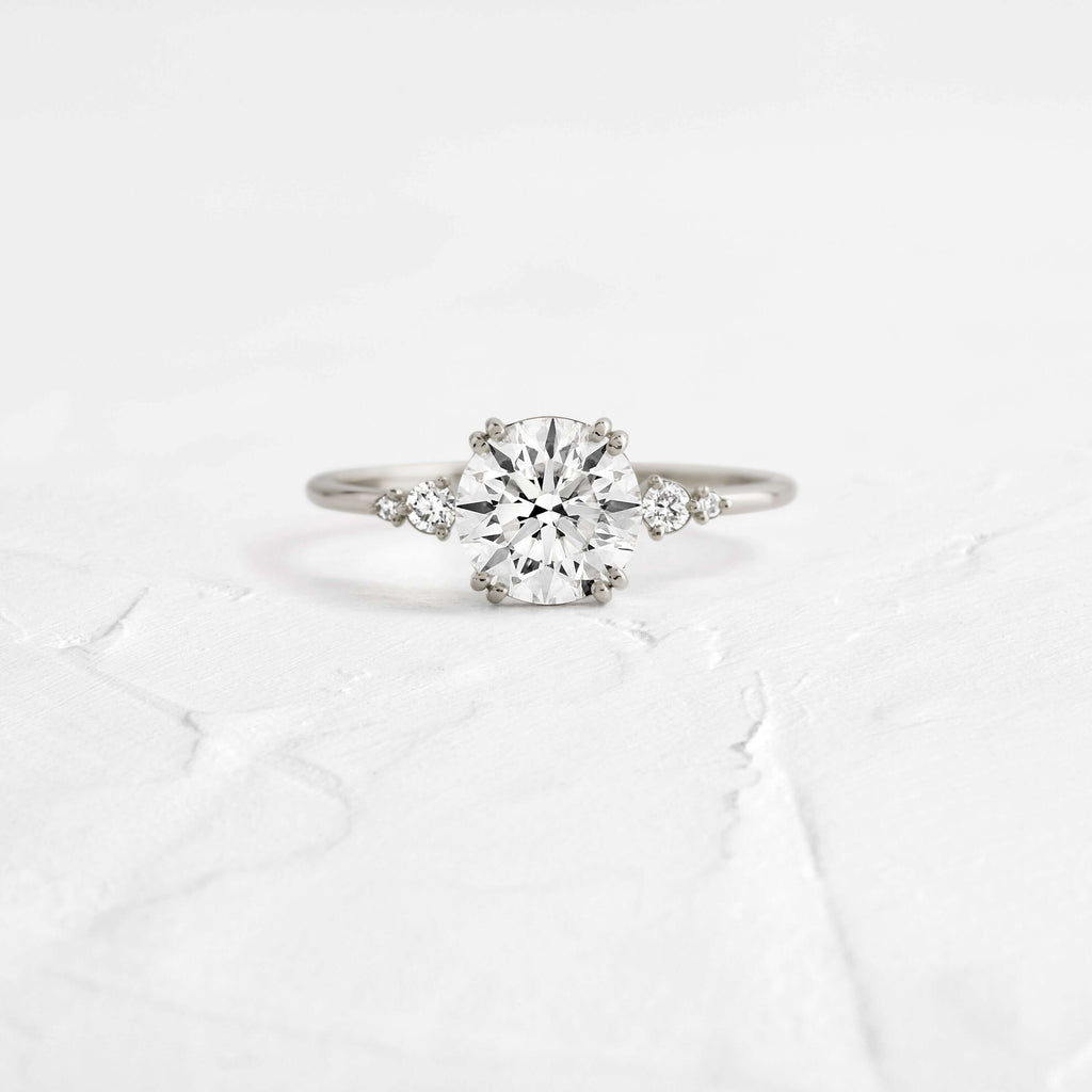 Solitaire-Oval Lab Grown Diamond Engagement Ring