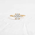 Solitaire-Oval Lab Grown Diamond Engagement Ring
