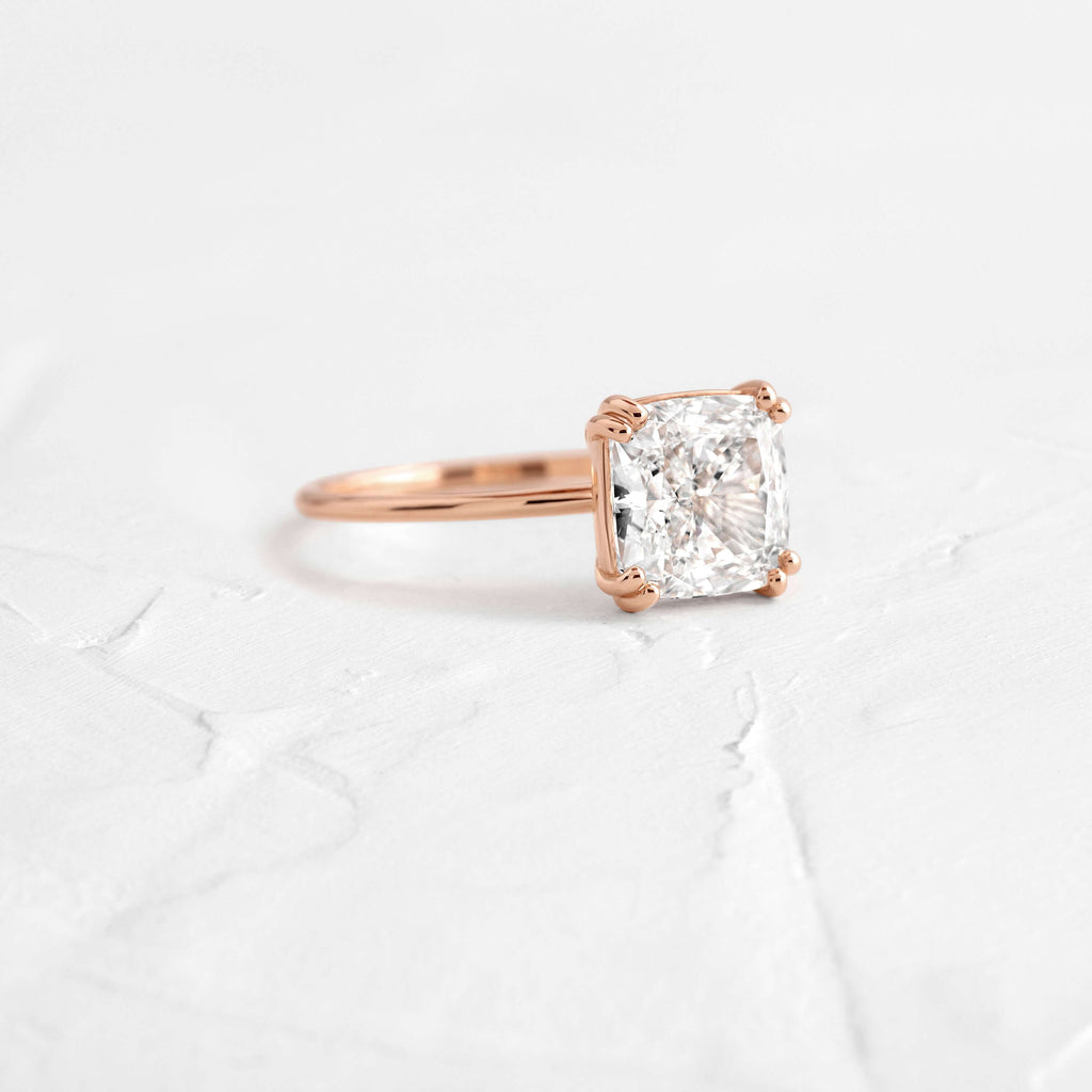 Solitaire-Oval Lab Grown Diamond Engagement Ring