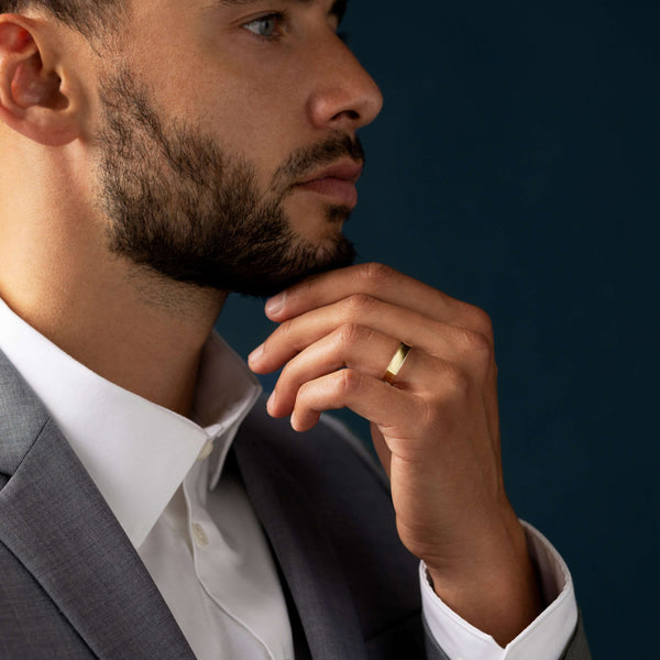Classic- Men's Wedding Band - Classic- Men's Wedding Band