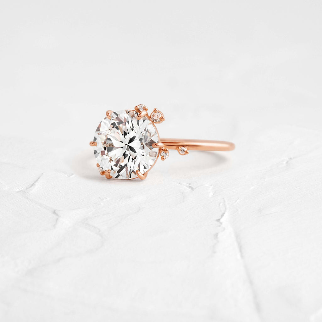 Solitaire-Oval Lab Grown Diamond Engagement Ring