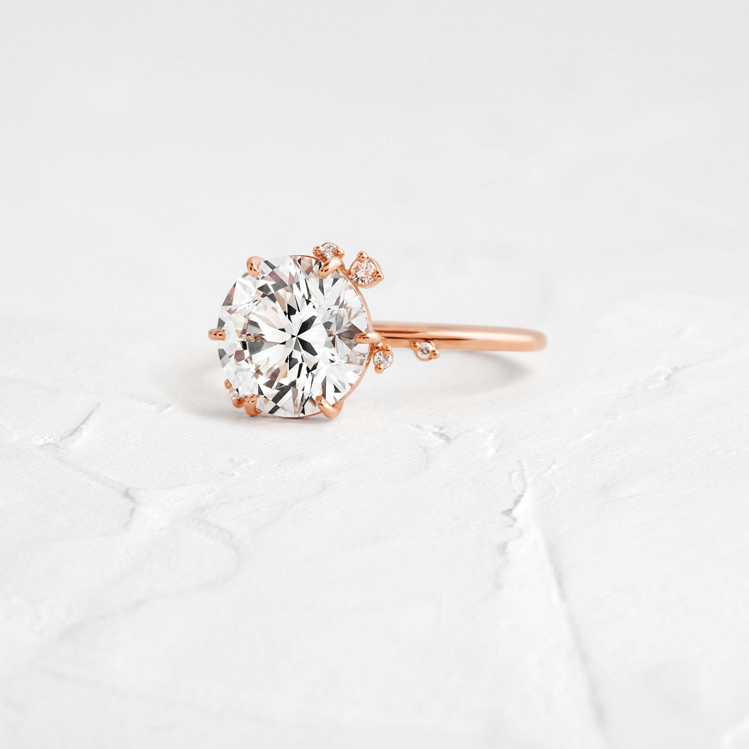 Solitaire-Oval Lab Grown Diamond Engagement Ring