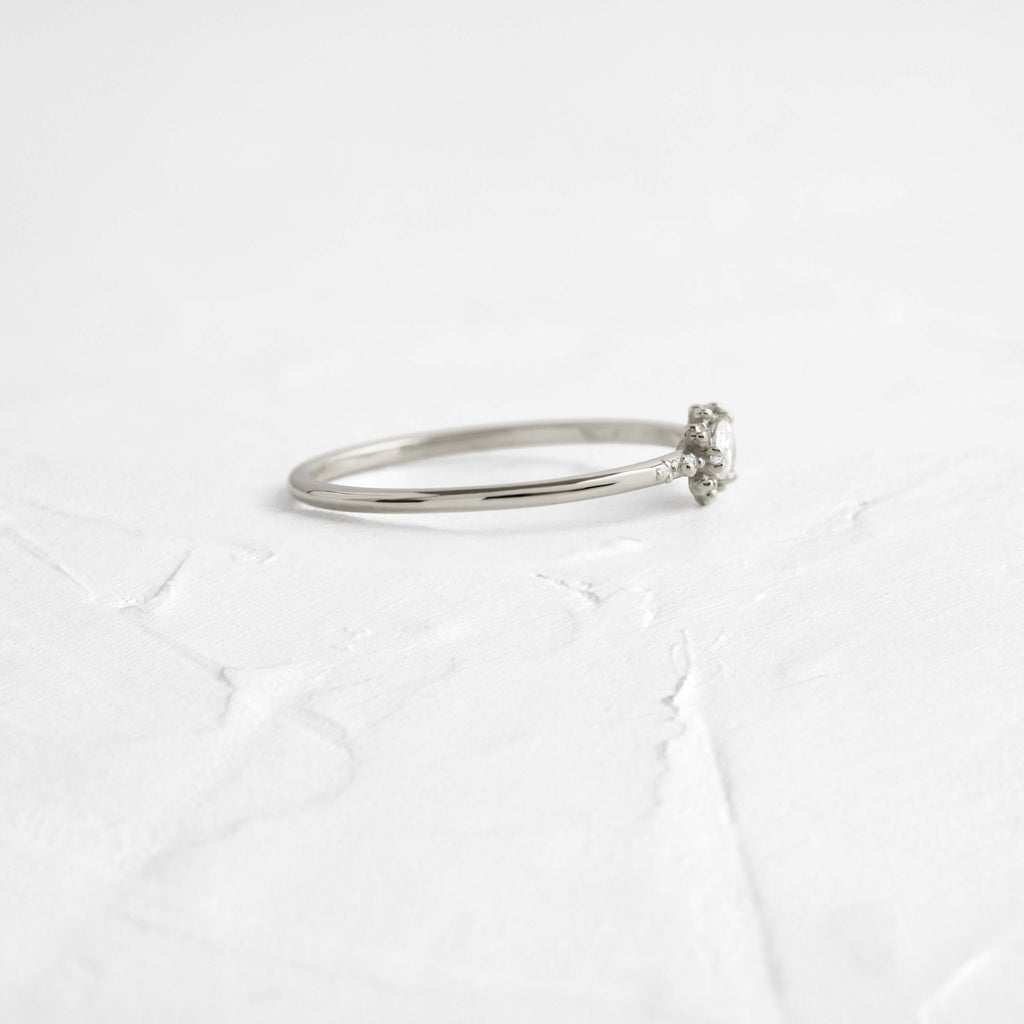 Solitaire-Oval Lab Grown Diamond Engagement Ring