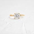 Solitaire-Oval Lab Grown Diamond Engagement Ring