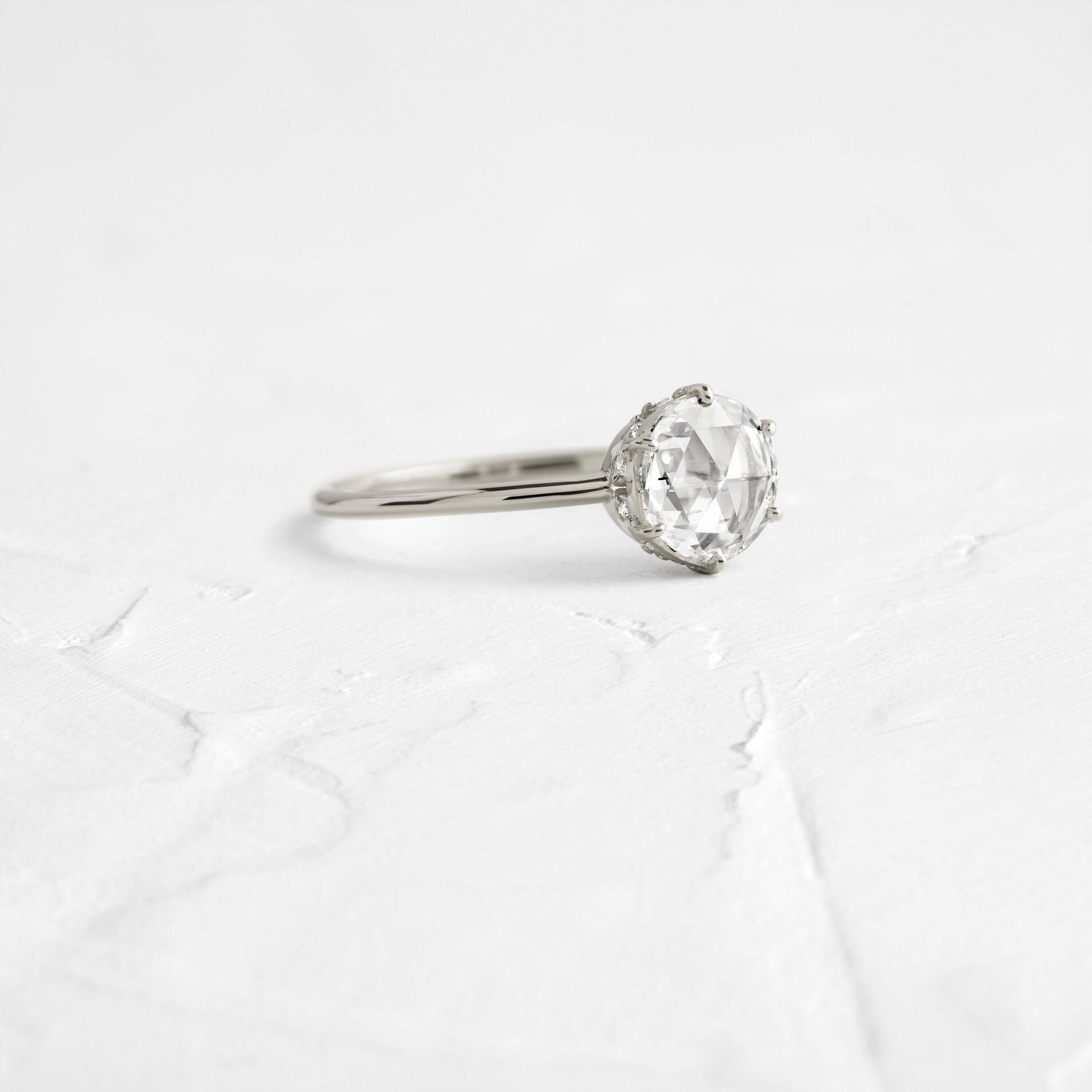 Solitaire-Oval Lab Grown Diamond Engagement Ring