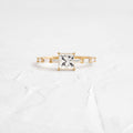 Solitaire-Oval Lab Grown Diamond Engagement Ring