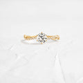 Solitaire-Oval Lab Grown Diamond Engagement Ring