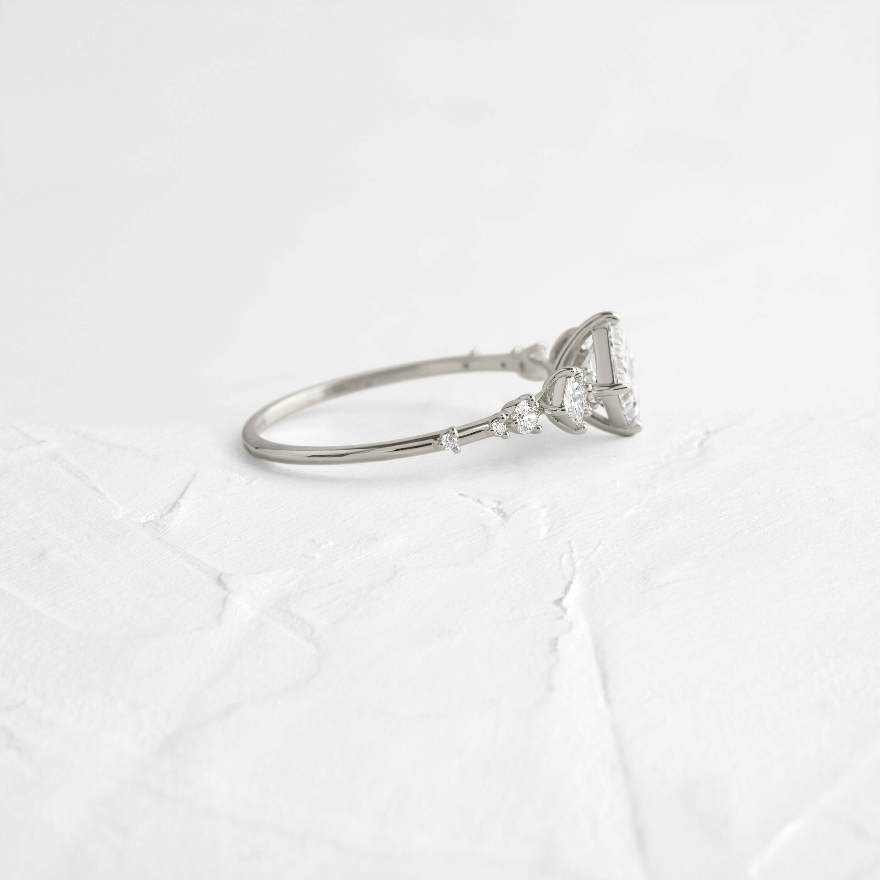 Solitaire-Oval Lab Grown Diamond Engagement Ring