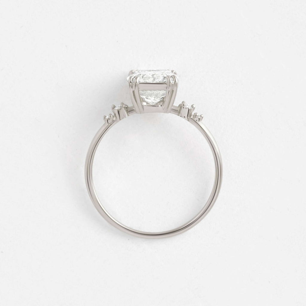 Solitaire-Oval Lab Grown Diamond Engagement Ring