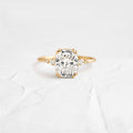 Solitaire-Oval Lab Grown Diamond Engagement Ring