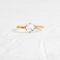 Solitaire-Oval Lab Grown Diamond Engagement Ring