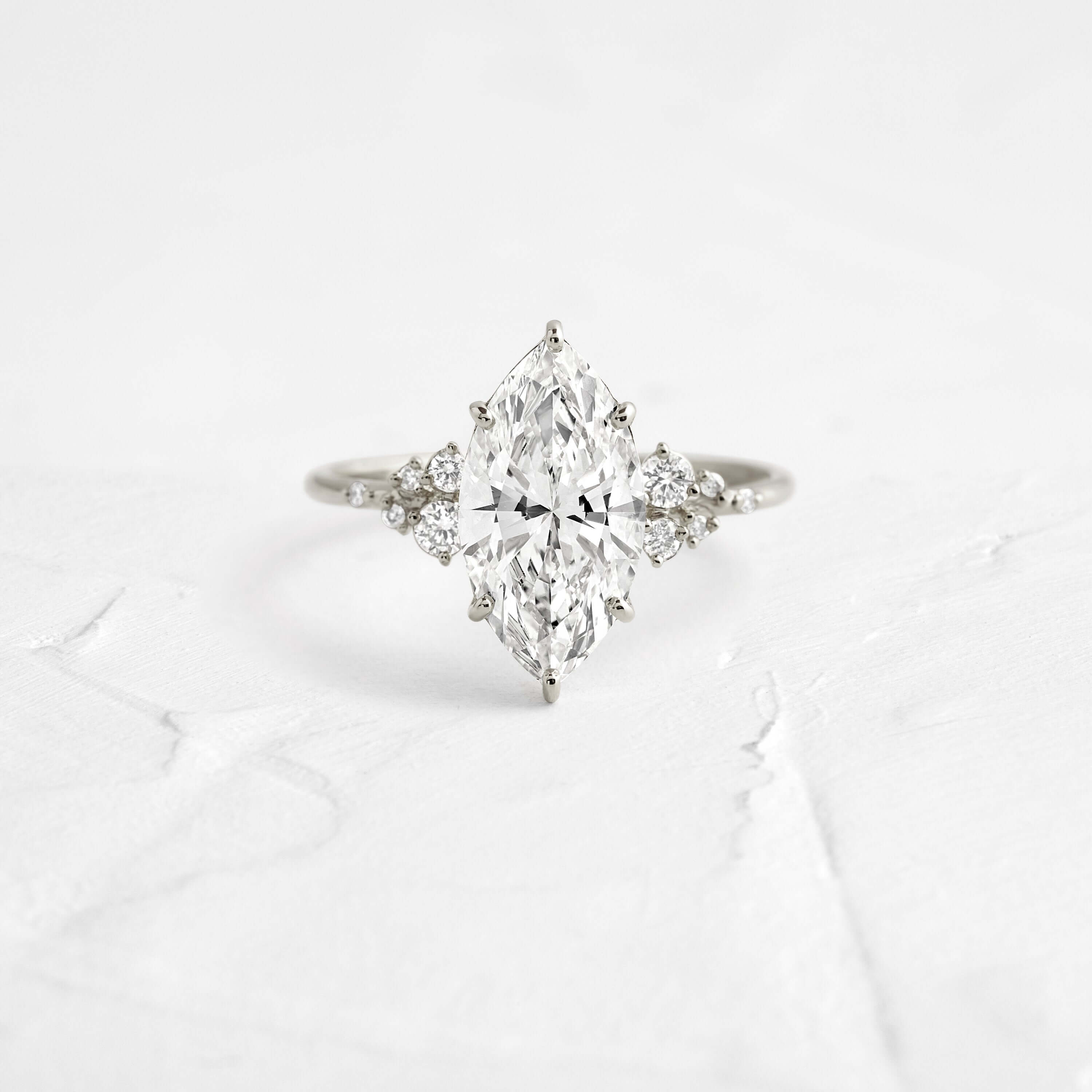 Solitaire-Oval Lab Grown Diamond Engagement Ring