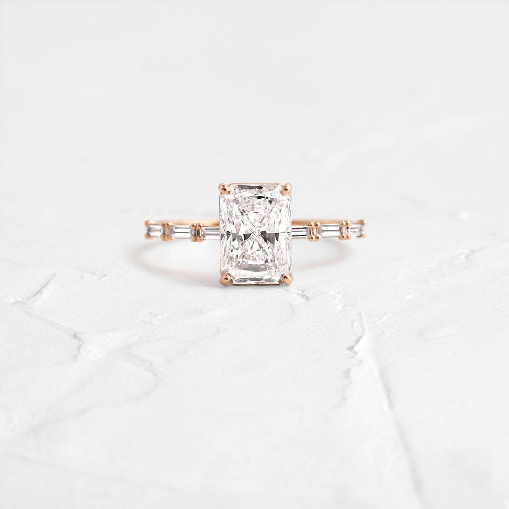 Solitaire-Oval Lab Grown Diamond Engagement Ring
