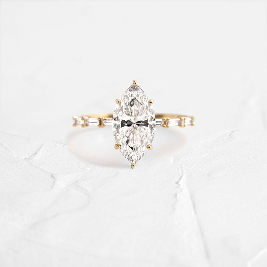 Solitaire-Oval Lab Grown Diamond Engagement Ring