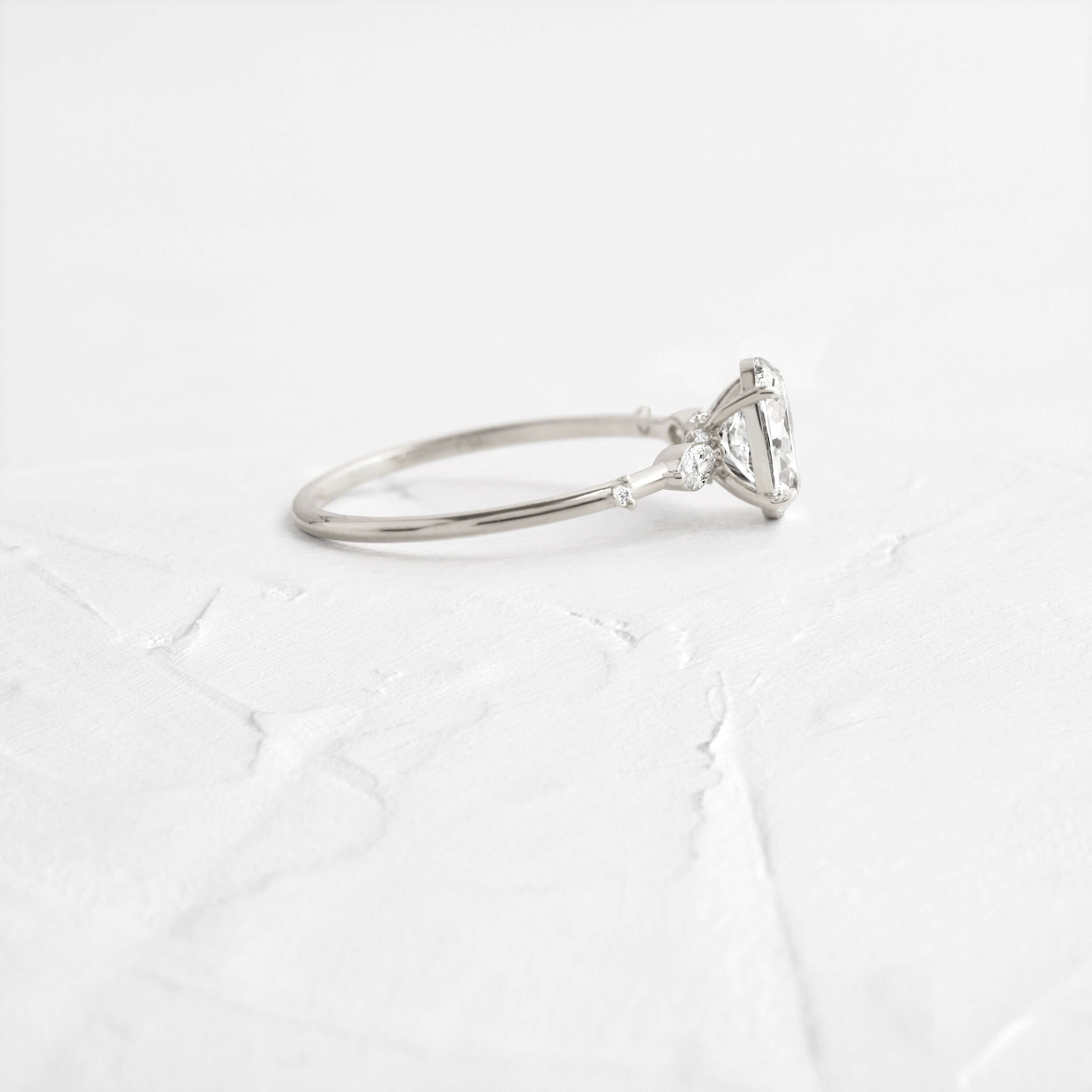 Solitaire-Oval Lab Grown Diamond Engagement Ring