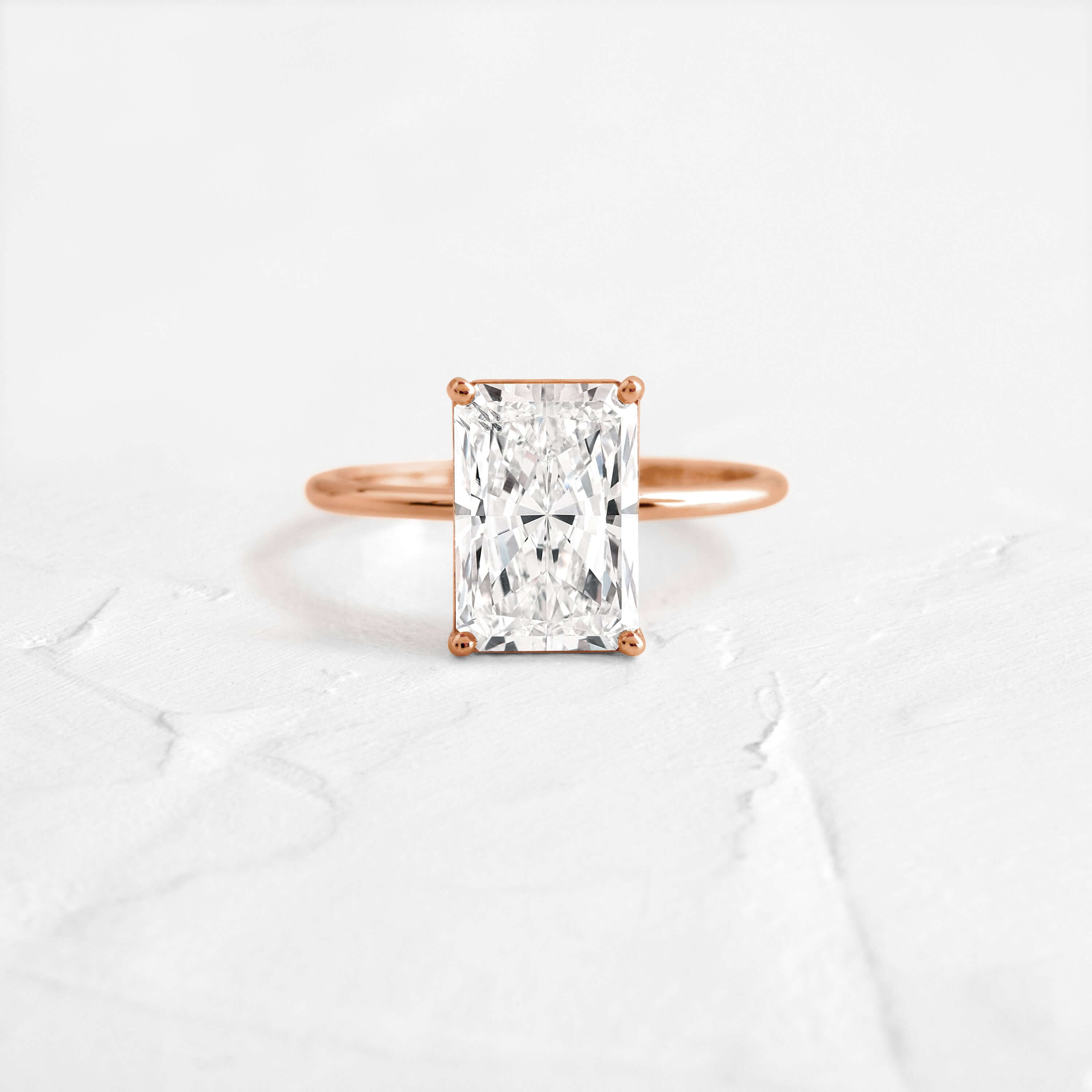 Solitaire-Oval Lab Grown Diamond Engagement Ring