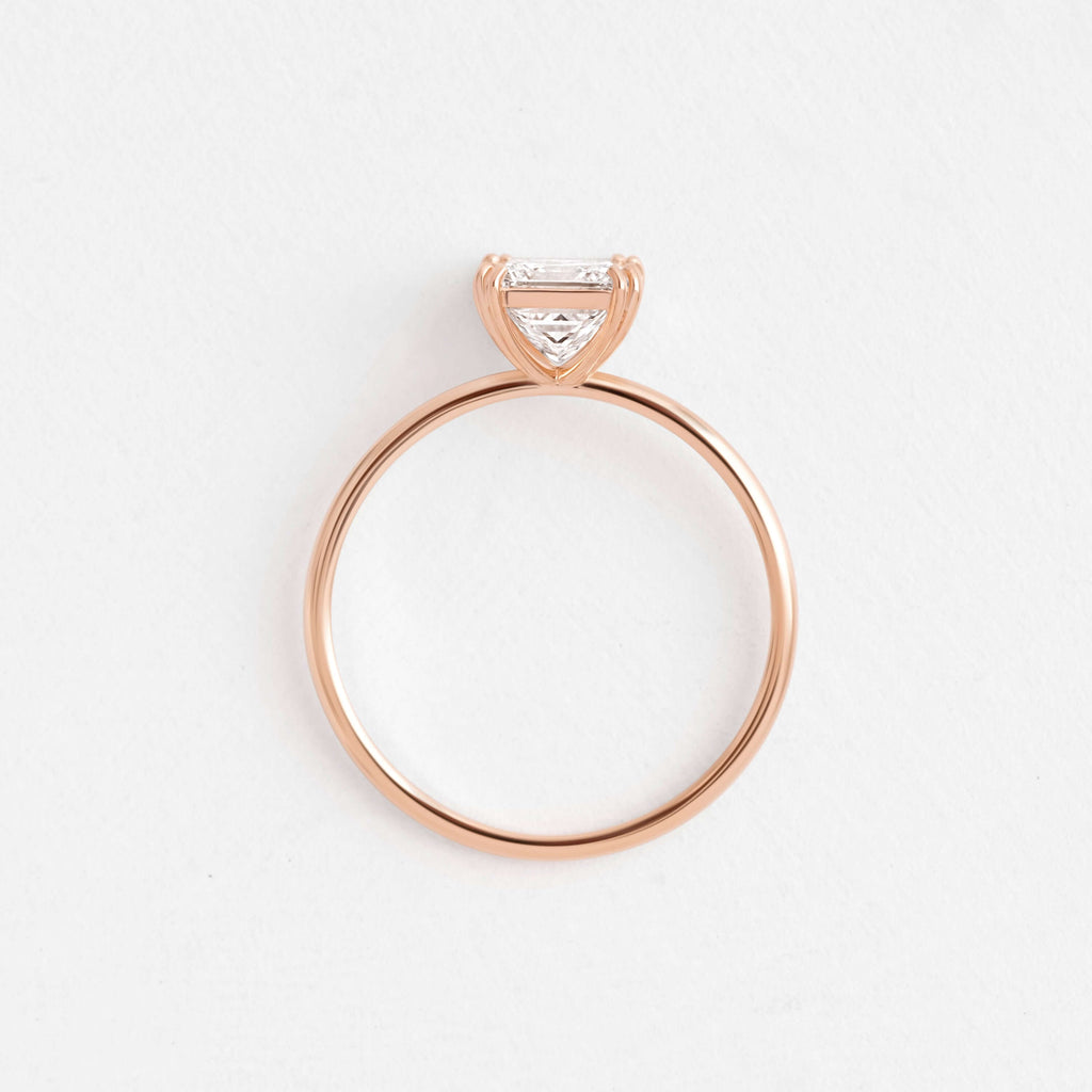 Solitaire-Oval Lab Grown Diamond Engagement Ring