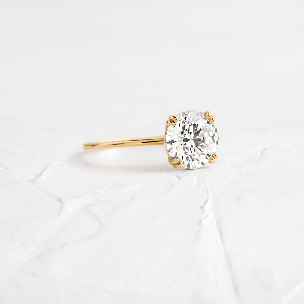 Solitaire-Oval Lab Grown Diamond Engagement Ring