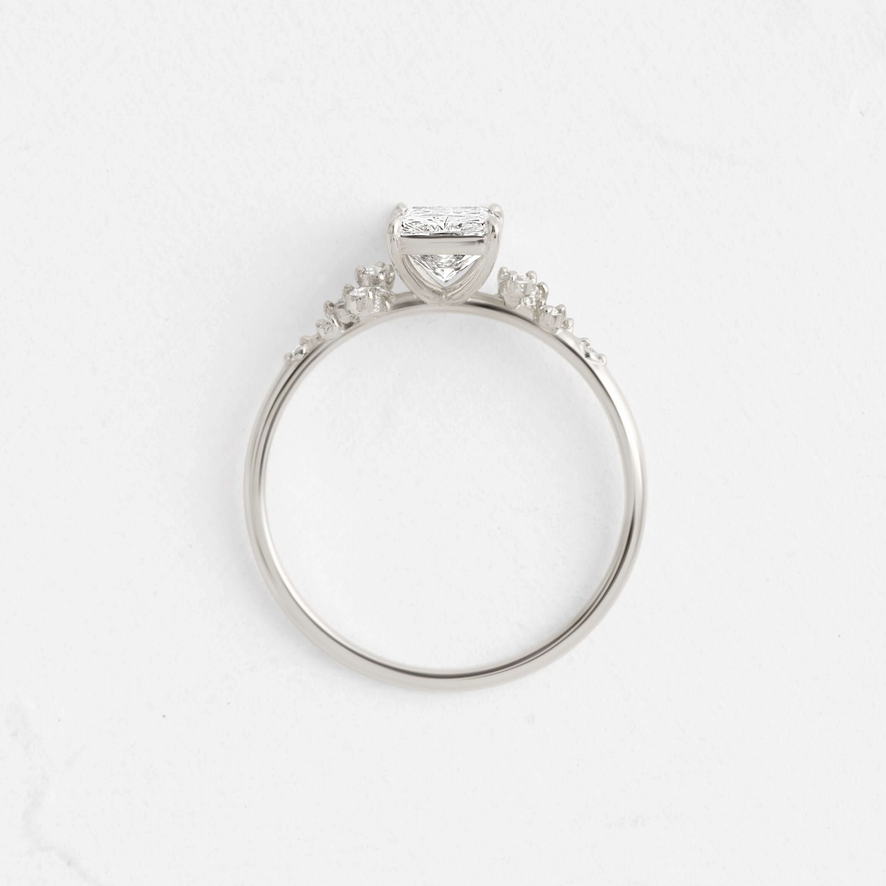 Solitaire-Oval Lab Grown Diamond Engagement Ring