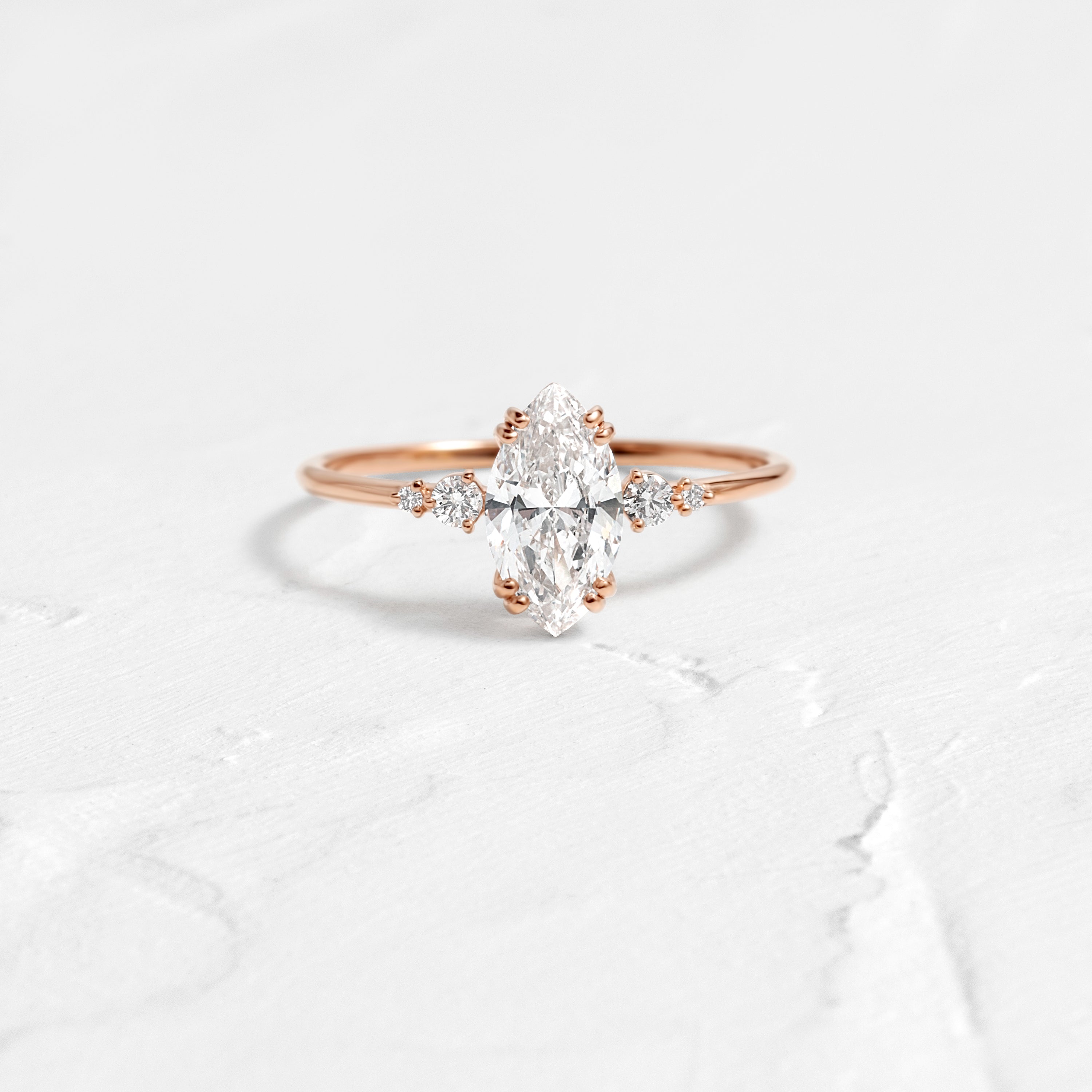 Solitaire-Oval Lab Grown Diamond Engagement Ring