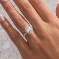 Solitaire-Oval Lab Grown Diamond Engagement Ring
