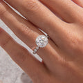 Solitaire-Oval Lab Grown Diamond Engagement Ring