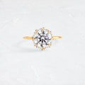 Solitaire-Oval Lab Grown Diamond Engagement Ring